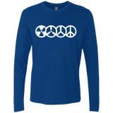 T-Shirts Royal / S War and Peace Men's Premium Long Sleeve