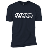 T-Shirts Midnight Navy / X-Small War and Peace Men's Premium T-Shirt