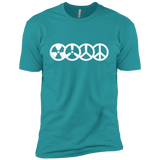 T-Shirts Tahiti Blue / X-Small War and Peace Men's Premium T-Shirt