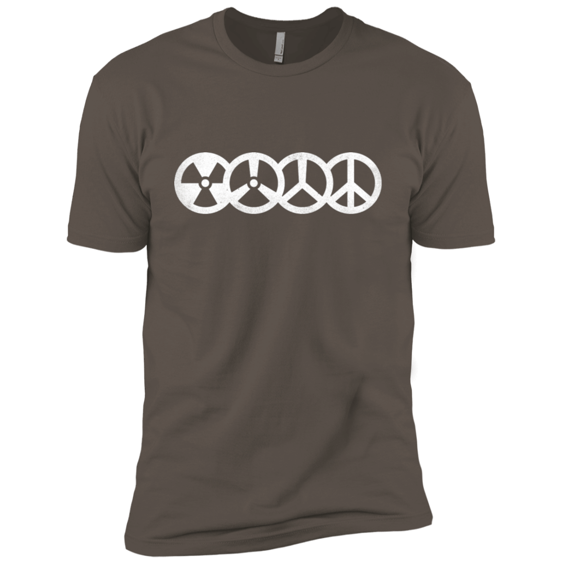 T-Shirts Warm Grey / X-Small War and Peace Men's Premium T-Shirt