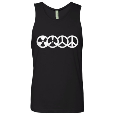 T-Shirts Black / S War and Peace Men's Premium Tank Top