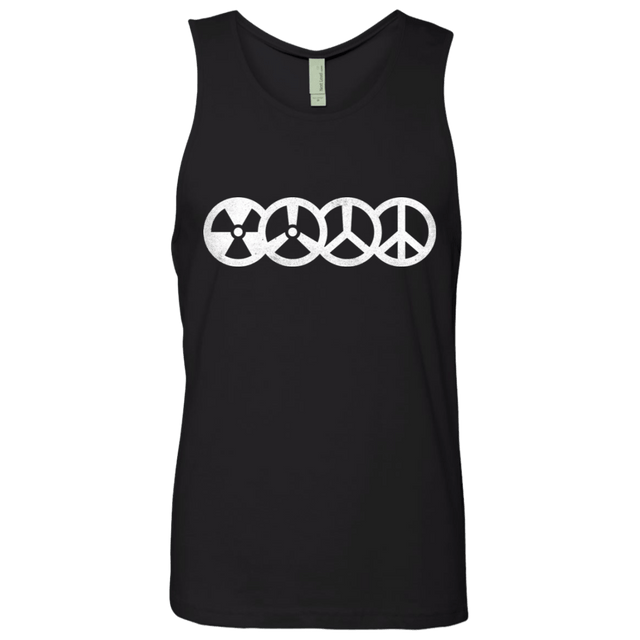 T-Shirts Black / S War and Peace Men's Premium Tank Top