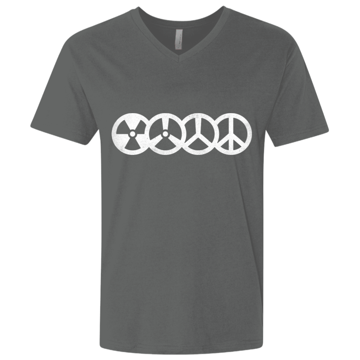 T-Shirts Heavy Metal / X-Small War and Peace Men's Premium V-Neck