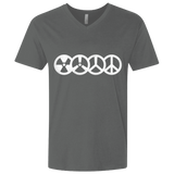 T-Shirts Heavy Metal / X-Small War and Peace Men's Premium V-Neck