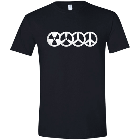 T-Shirts Black / X-Small War and Peace Men's Semi-Fitted Softstyle