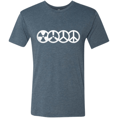 T-Shirts Indigo / S War and Peace Men's Triblend T-Shirt