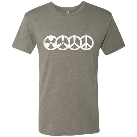 T-Shirts Venetian Grey / S War and Peace Men's Triblend T-Shirt