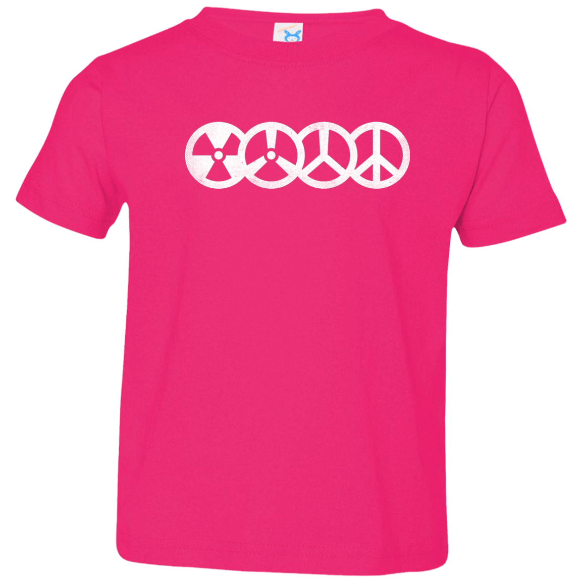 T-Shirts Hot Pink / 2T War and Peace Toddler Premium T-Shirt