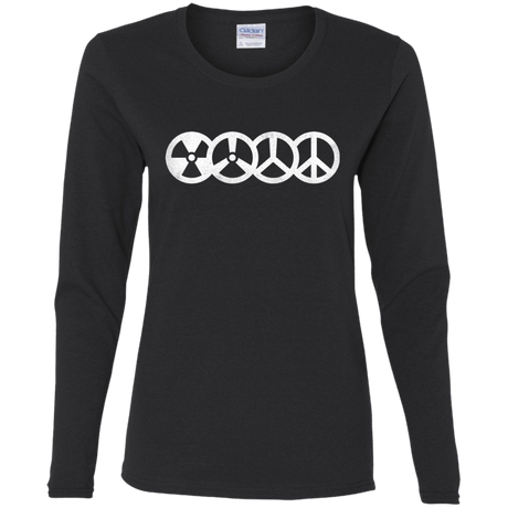 T-Shirts Black / S War and Peace Women's Long Sleeve T-Shirt