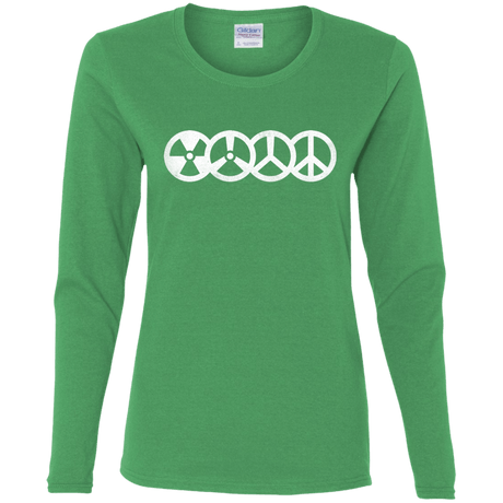 T-Shirts Irish Green / S War and Peace Women's Long Sleeve T-Shirt