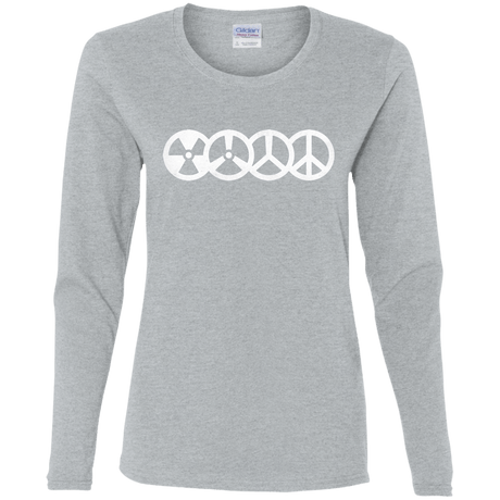 T-Shirts Sport Grey / S War and Peace Women's Long Sleeve T-Shirt