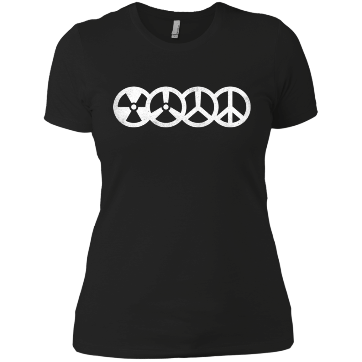 T-Shirts Black / X-Small War and Peace Women's Premium T-Shirt