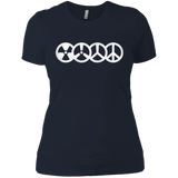 T-Shirts Midnight Navy / X-Small War and Peace Women's Premium T-Shirt