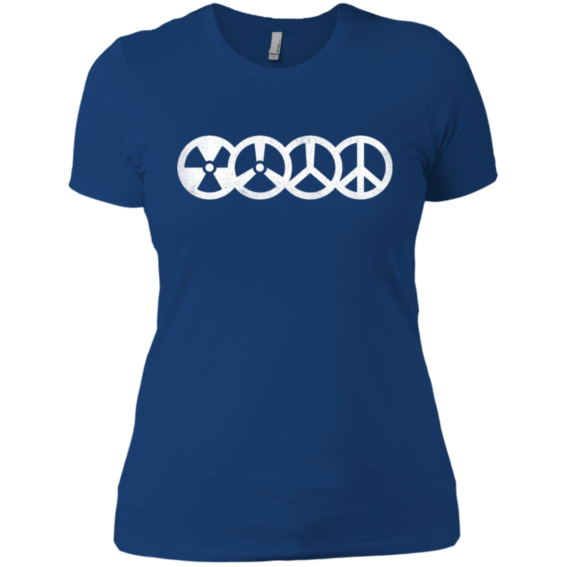T-Shirts Royal / X-Small War and Peace Women's Premium T-Shirt