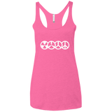 T-Shirts Vintage Pink / X-Small War and Peace Women's Triblend Racerback Tank