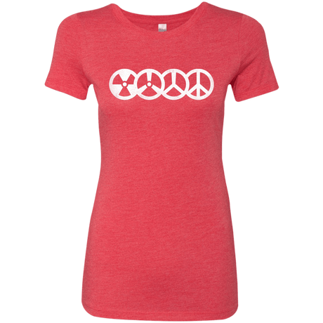 T-Shirts Vintage Red / S War and Peace Women's Triblend T-Shirt