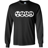 T-Shirts Black / YS War and Peace Youth Long Sleeve T-Shirt