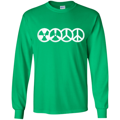 T-Shirts Irish Green / YS War and Peace Youth Long Sleeve T-Shirt