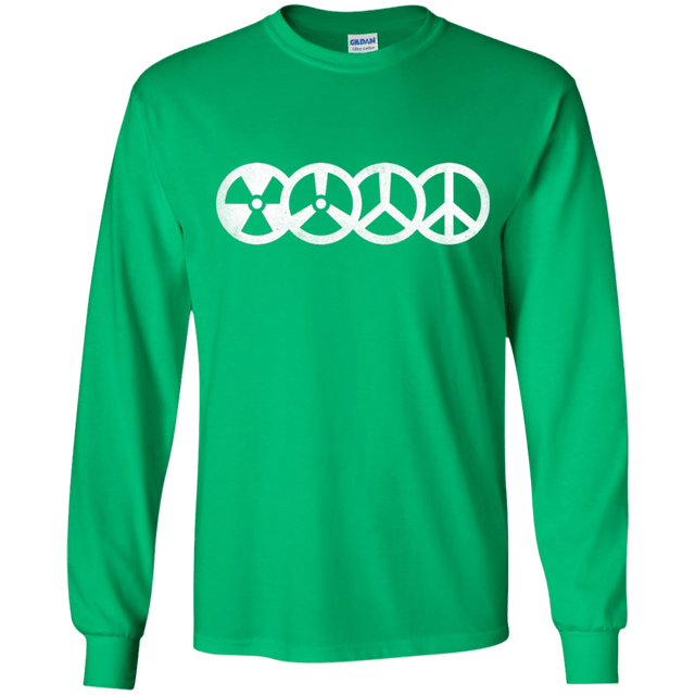 T-Shirts Irish Green / YS War and Peace Youth Long Sleeve T-Shirt