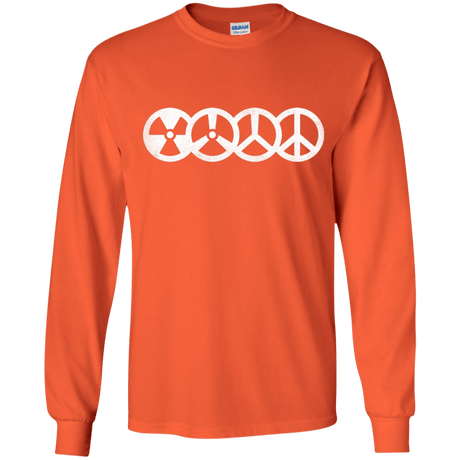 T-Shirts Orange / YS War and Peace Youth Long Sleeve T-Shirt
