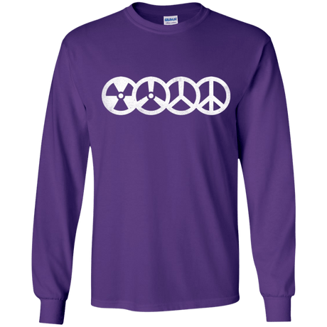 T-Shirts Purple / YS War and Peace Youth Long Sleeve T-Shirt