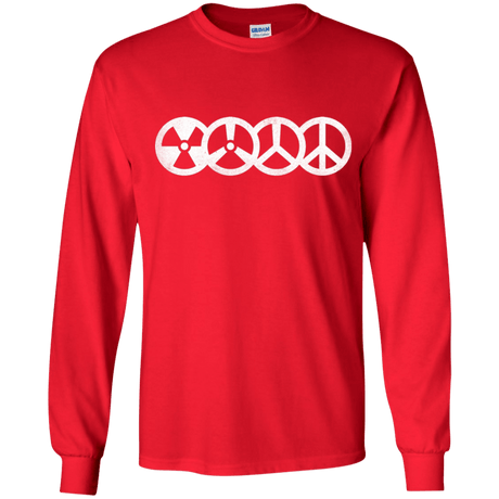 T-Shirts Red / YS War and Peace Youth Long Sleeve T-Shirt