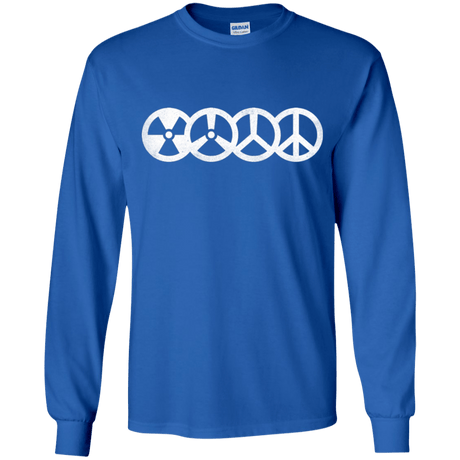 T-Shirts Royal / YS War and Peace Youth Long Sleeve T-Shirt