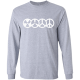 T-Shirts Sport Grey / YS War and Peace Youth Long Sleeve T-Shirt