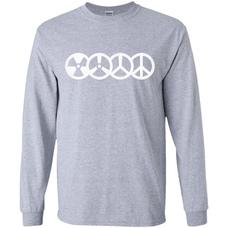 T-Shirts Sport Grey / YS War and Peace Youth Long Sleeve T-Shirt