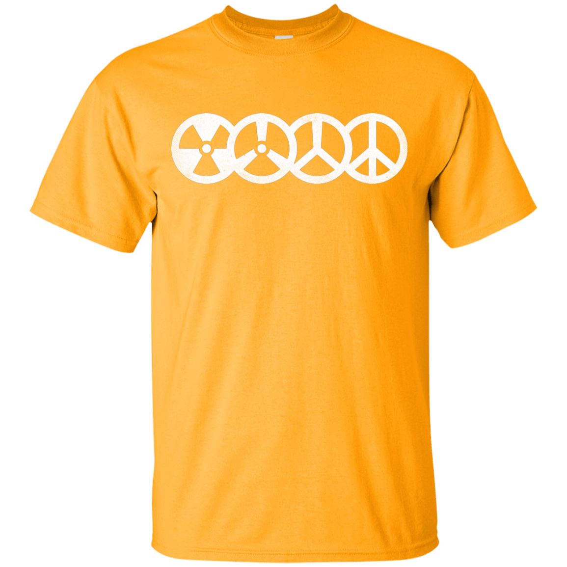 T-Shirts Gold / YXS War and Peace Youth T-Shirt