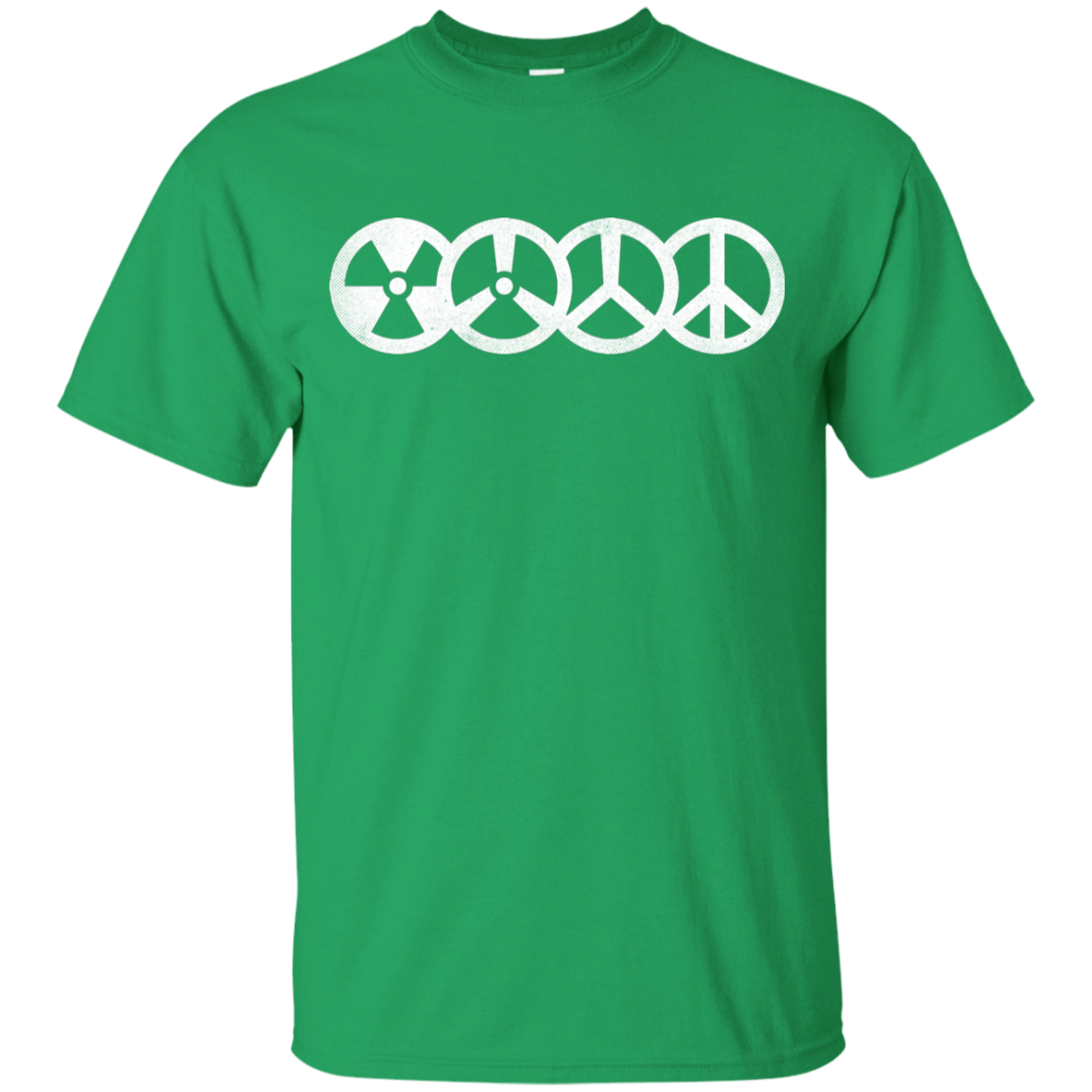 T-Shirts Irish Green / YXS War and Peace Youth T-Shirt