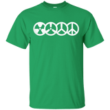 T-Shirts Irish Green / YXS War and Peace Youth T-Shirt