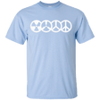 T-Shirts Light Blue / YXS War and Peace Youth T-Shirt