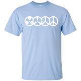 T-Shirts Light Blue / YXS War and Peace Youth T-Shirt