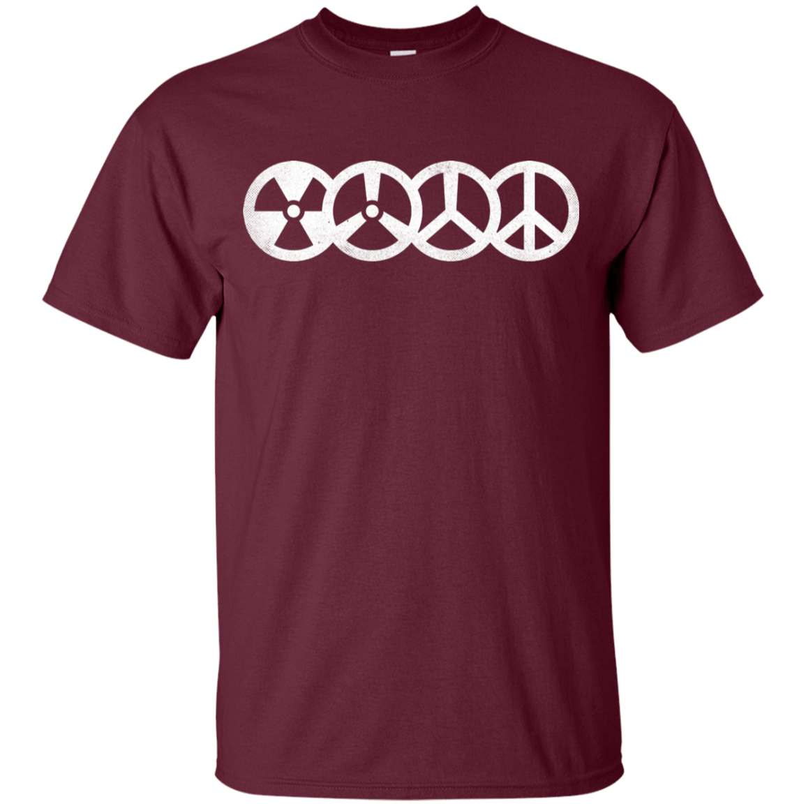 T-Shirts Maroon / YXS War and Peace Youth T-Shirt