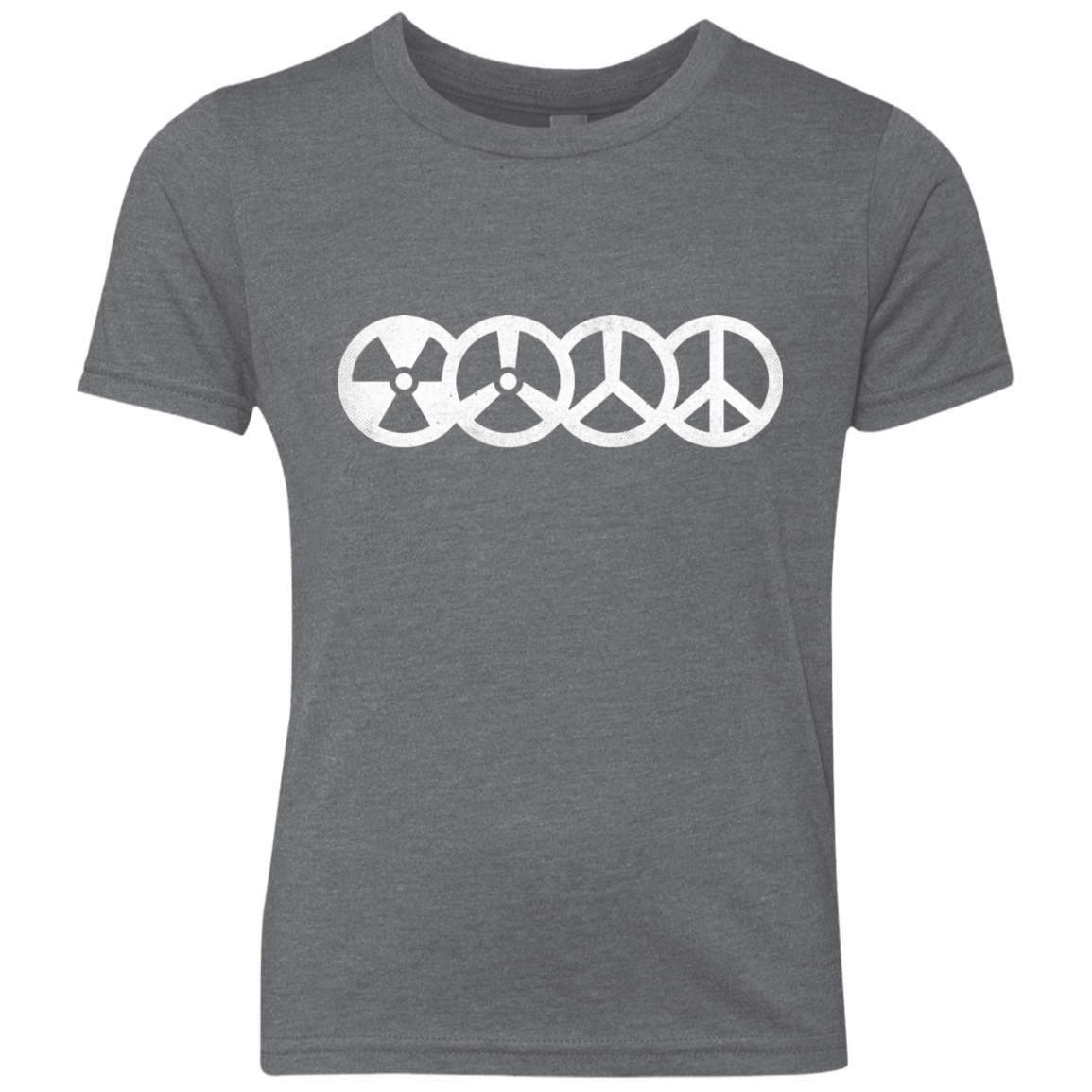 T-Shirts Premium Heather / YXS War and Peace Youth Triblend T-Shirt