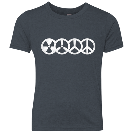 T-Shirts Vintage Navy / YXS War and Peace Youth Triblend T-Shirt