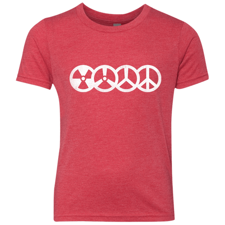 T-Shirts Vintage Red / YXS War and Peace Youth Triblend T-Shirt
