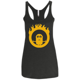 T-Shirts Vintage Black / X-Small War Minions Women's Triblend Racerback Tank