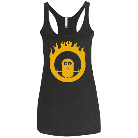 T-Shirts Vintage Black / X-Small War Minions Women's Triblend Racerback Tank