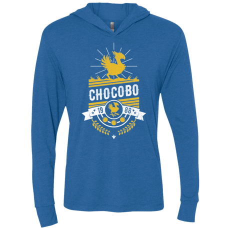 T-Shirts Vintage Royal / X-Small Wark Triblend Long Sleeve Hoodie Tee