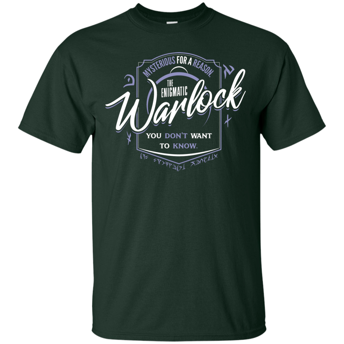 T-Shirts Forest / S Warlock T-Shirt