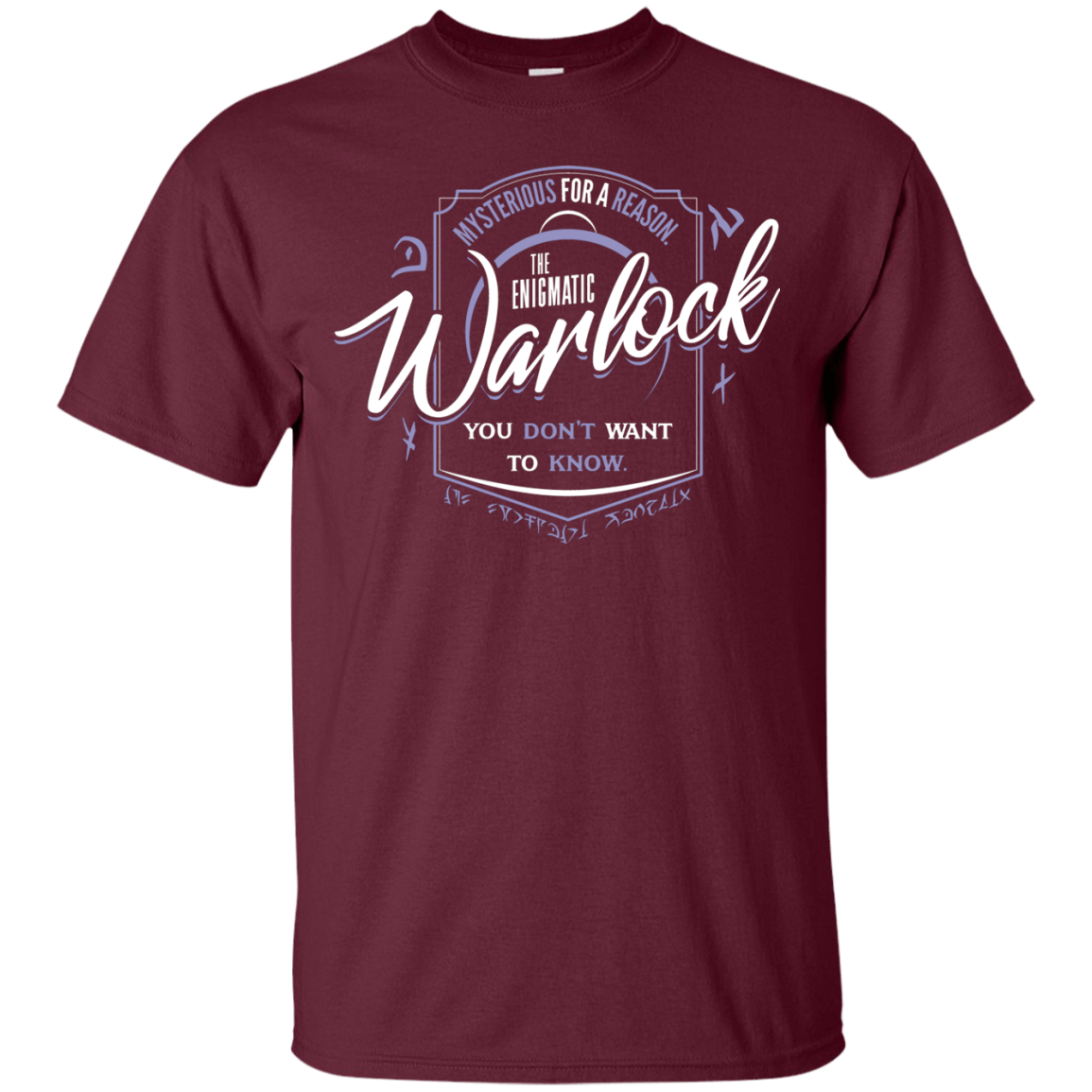 T-Shirts Maroon / S Warlock T-Shirt