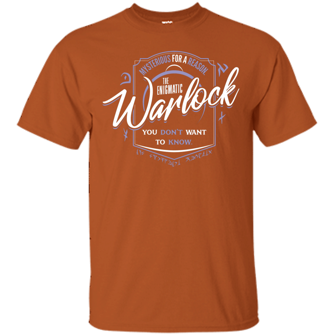 T-Shirts Texas Orange / S Warlock T-Shirt