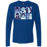 T-Shirts Royal / Small Wars pop Men's Premium Long Sleeve