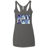 T-Shirts Premium Heather / X-Small Wars pop Women's Triblend Racerback Tank