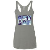 T-Shirts Venetian Grey / X-Small Wars pop Women's Triblend Racerback Tank