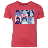 T-Shirts Vintage Red / YXS Wars pop Youth Triblend T-Shirt