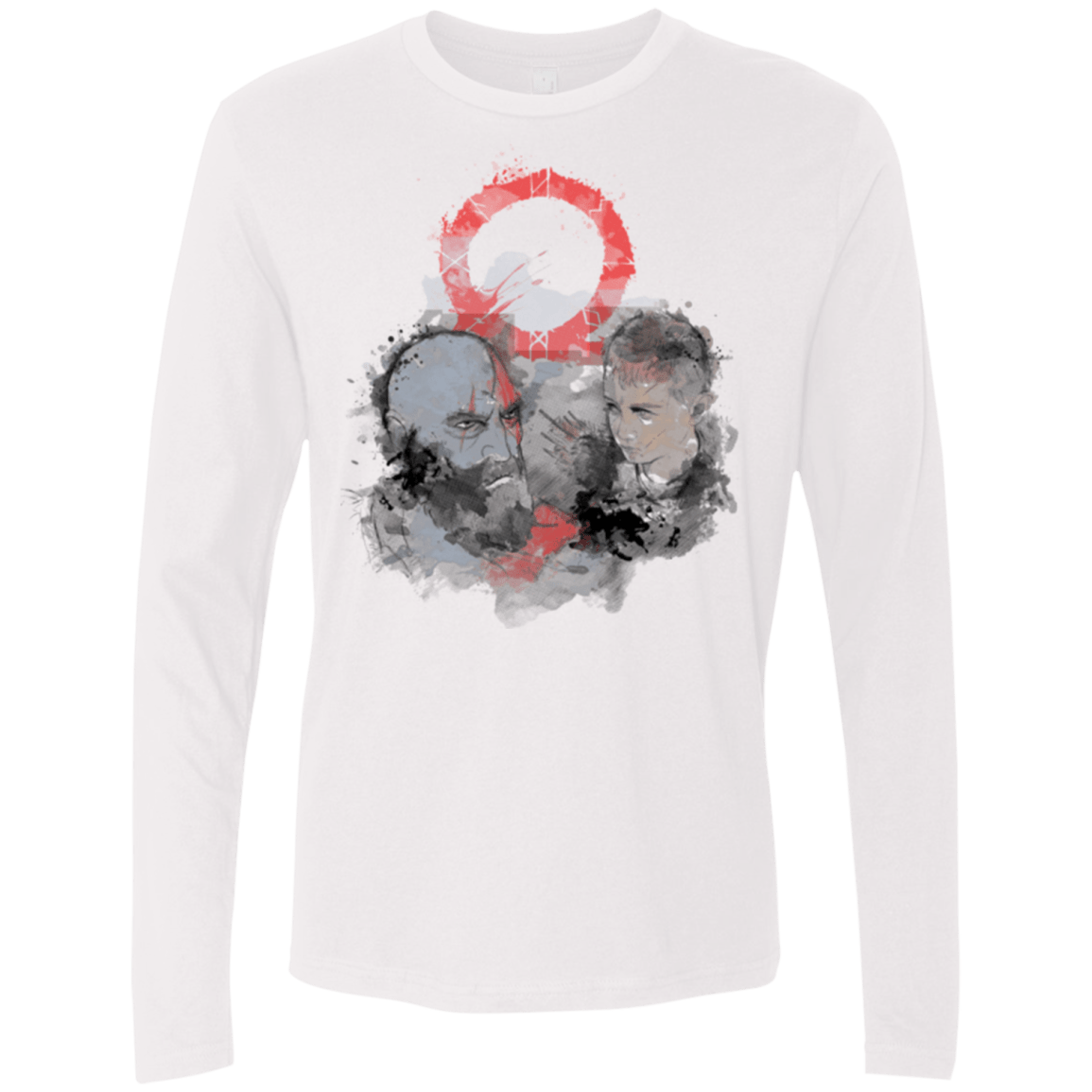 T-Shirts White / S WARTER COLOR Men's Premium Long Sleeve