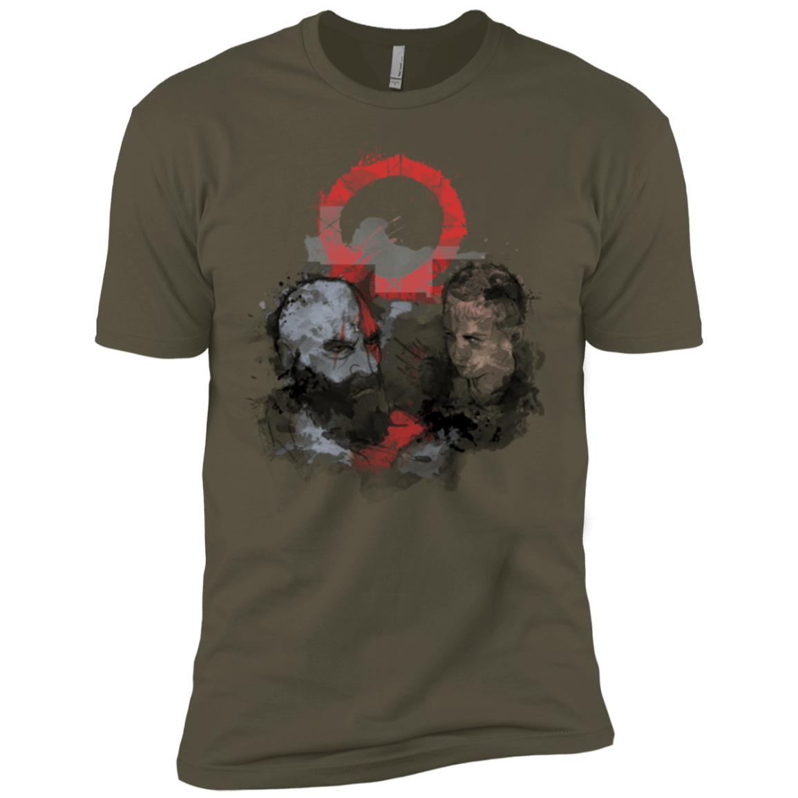 T-Shirts Military Green / X-Small WARTER COLOR Men's Premium T-Shirt